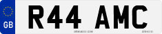 License plate of the United Kingdom, 1983 year system