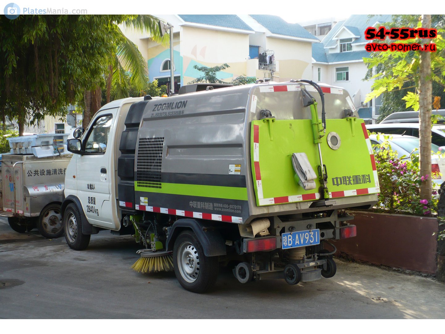 琼B·AV931, Zoomlion ZLJ-Series 