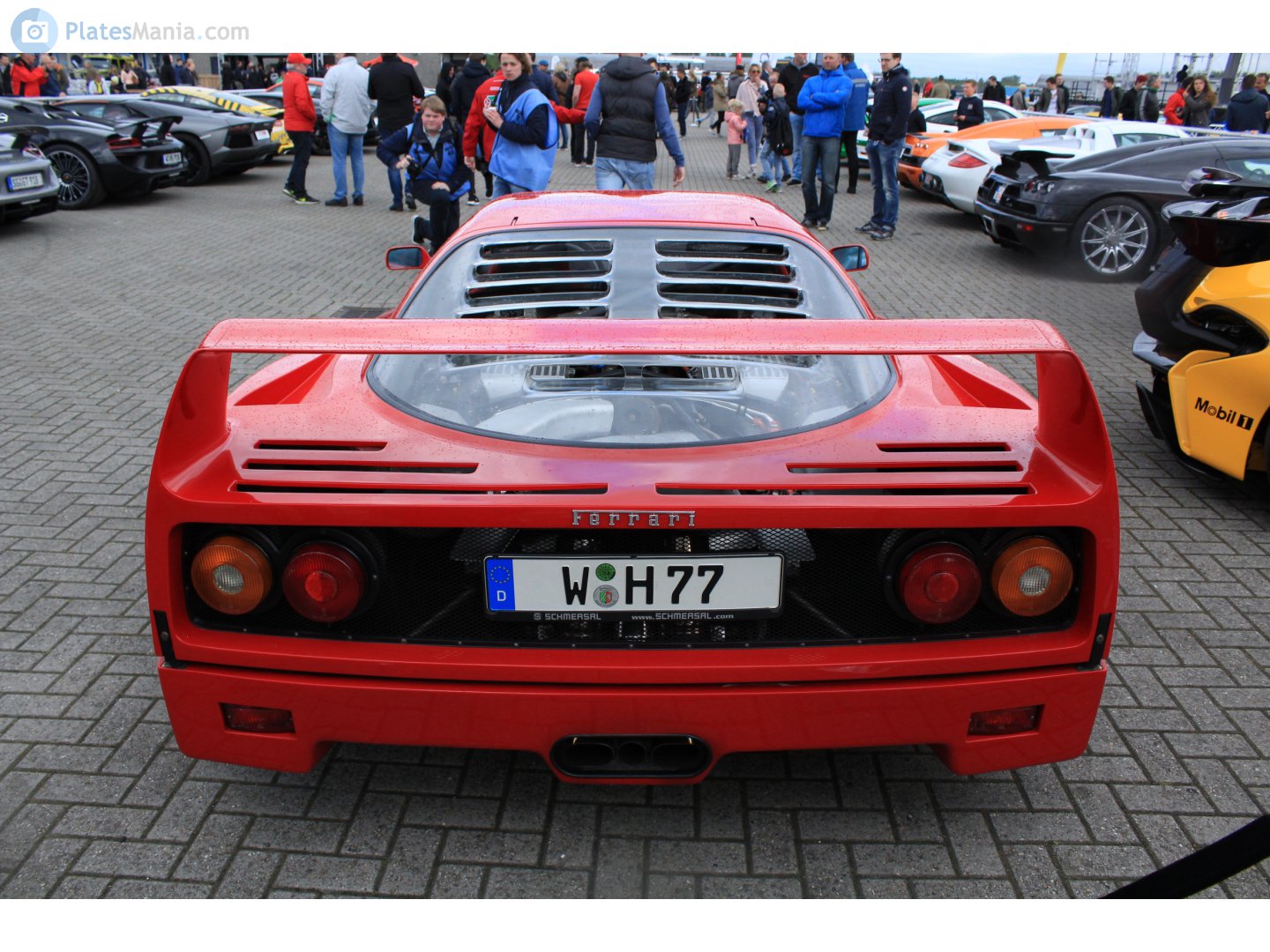 W H 77, Ferrari F40 1st gen (F120), 1987–1992