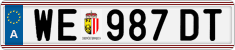 License plate of Austria, Regular plates