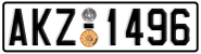 License plate of Greece, Cars