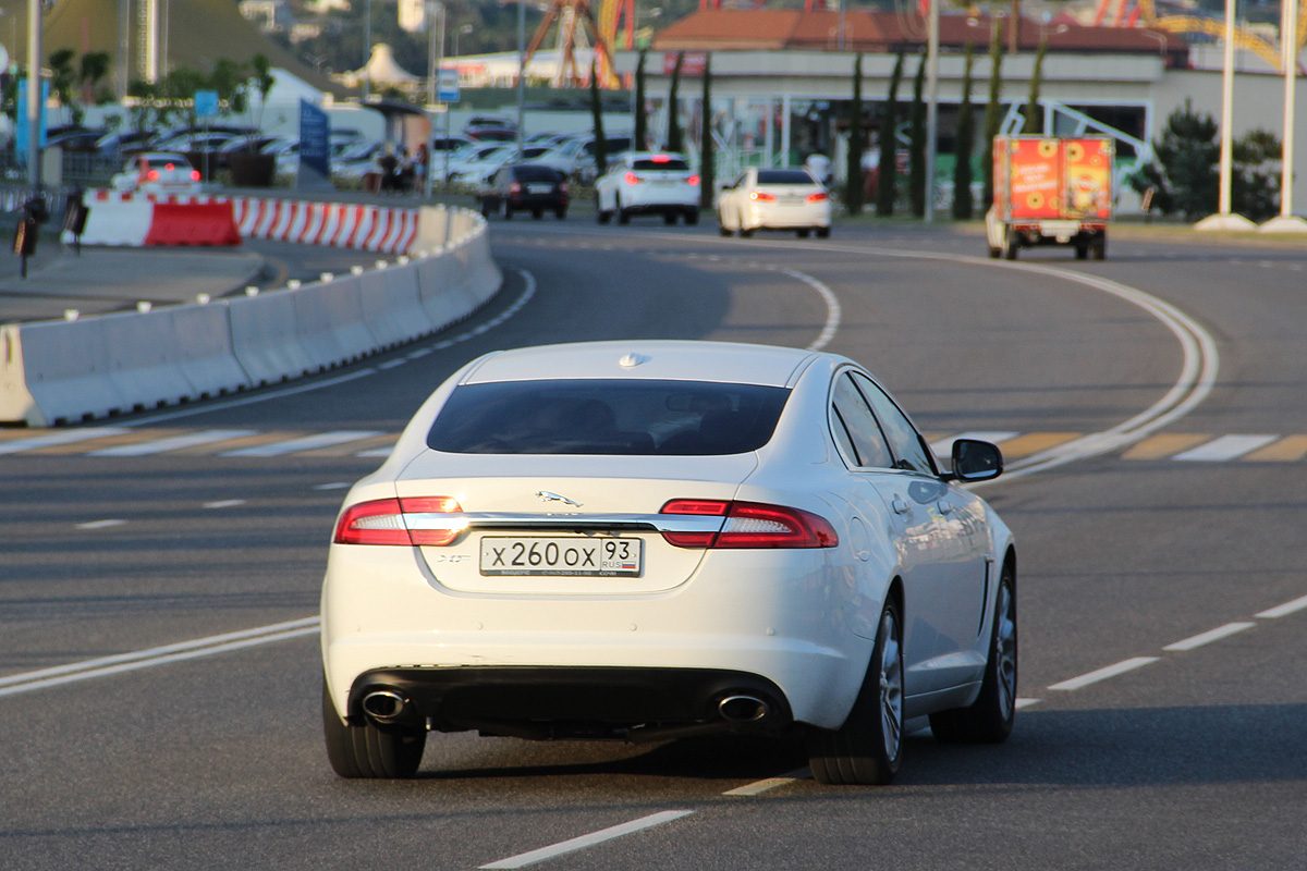 х 260 ох 93, Jaguar XF 1st gen Sedan (X250), facelift, 2011–2015