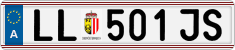 License plate of Austria, Regular plates