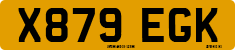 License plate of the United Kingdom, 1983 year system