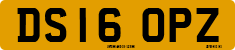 License plate of the United Kingdom, 2001 year system