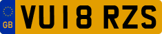 License plate of the United Kingdom, 2001 year system