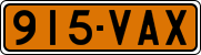 License plate of Finland, Special vehicles