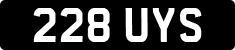 License plate of the United Kingdom, 1932 year system