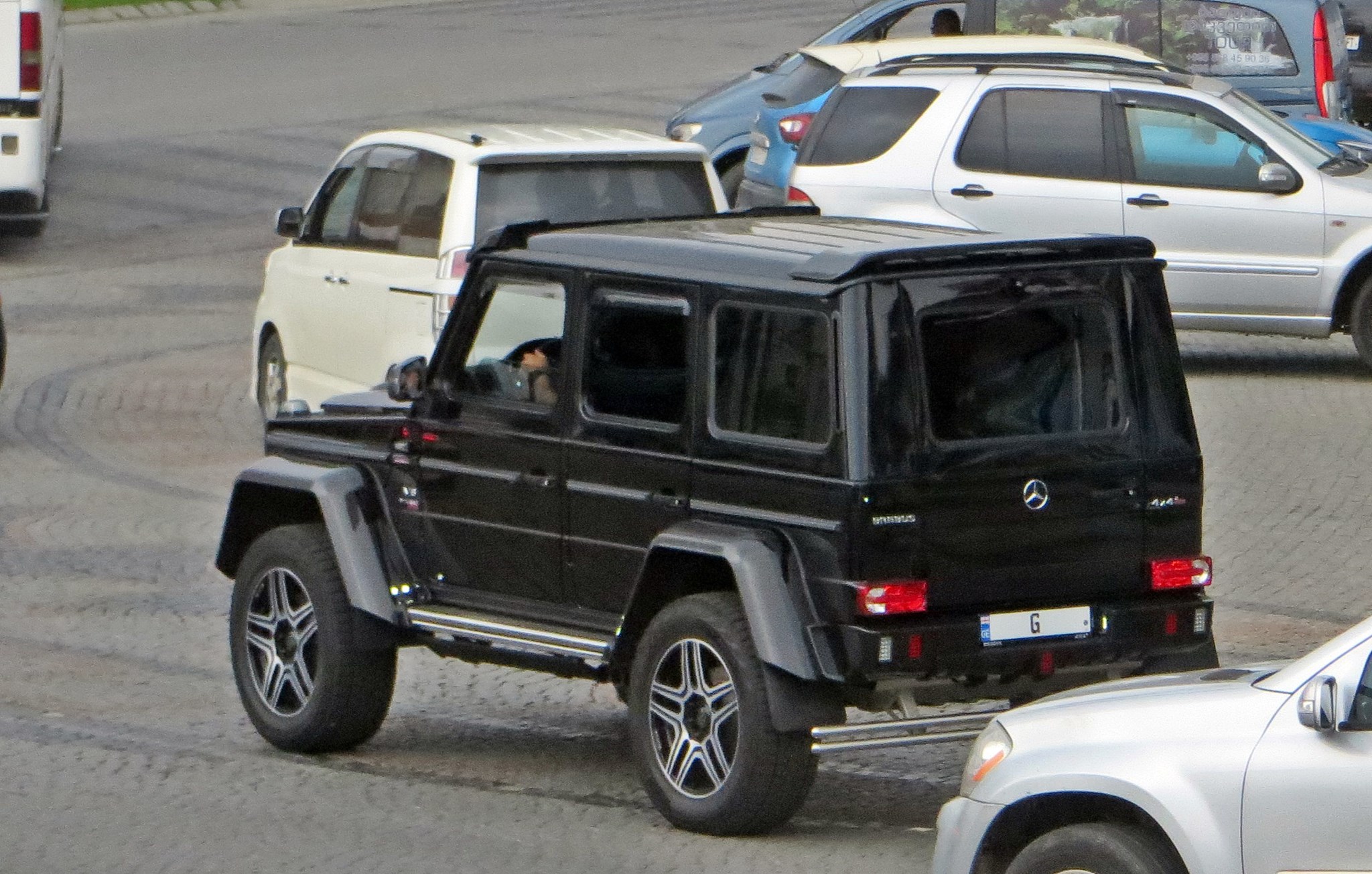 G, Mercedes-Benz G-Klasse 1st gen 4×4² (W463), 2015–2017