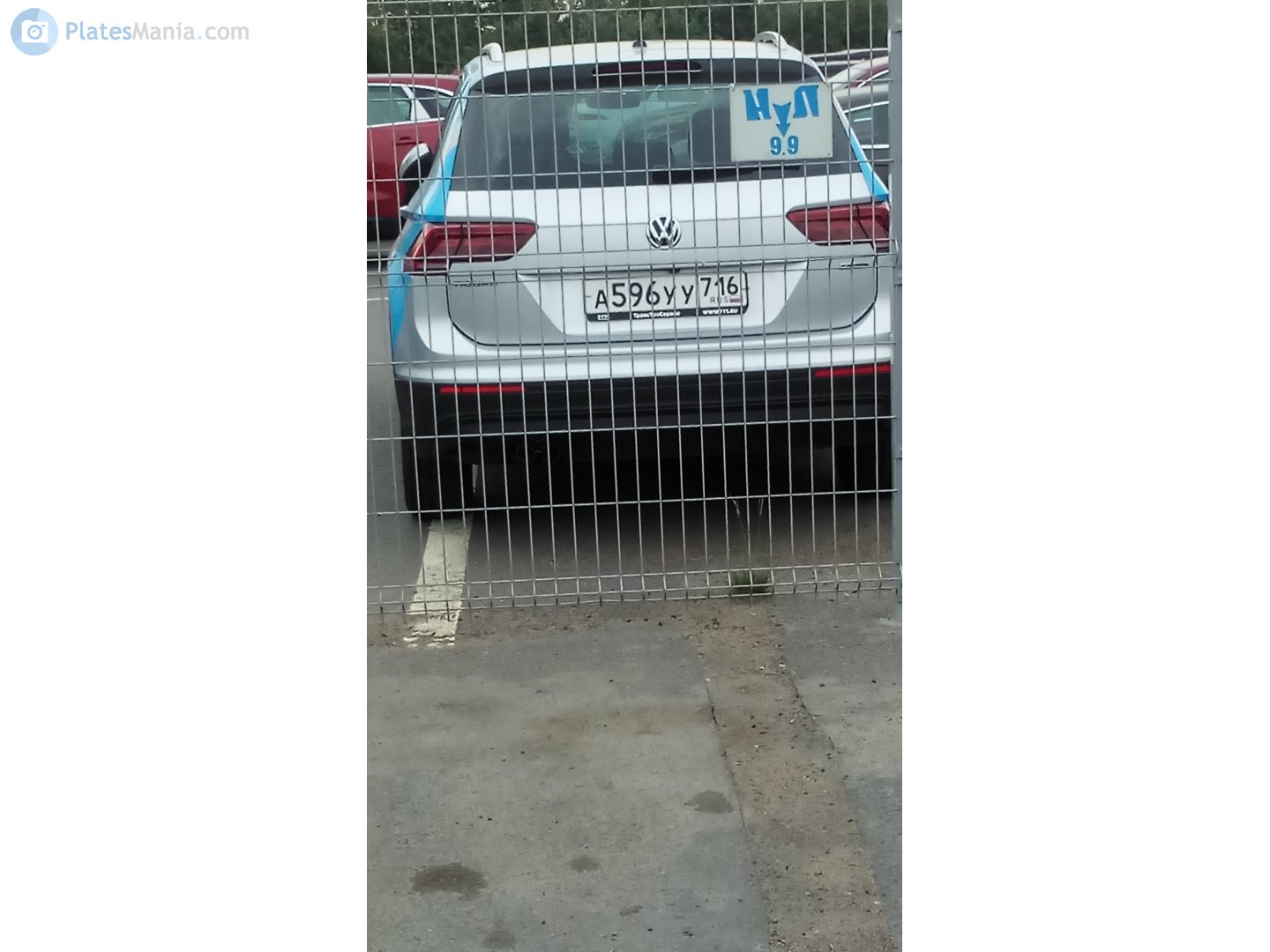 а 596 уу 716, Volkswagen Tiguan 