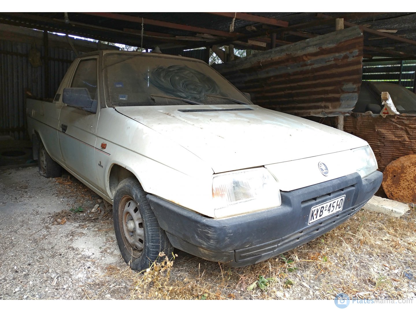 KYB-4510, Skoda Pickup Favorit Pickup (787), 1991–1995