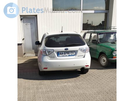 AA 0790 OX, Subaru Impreza