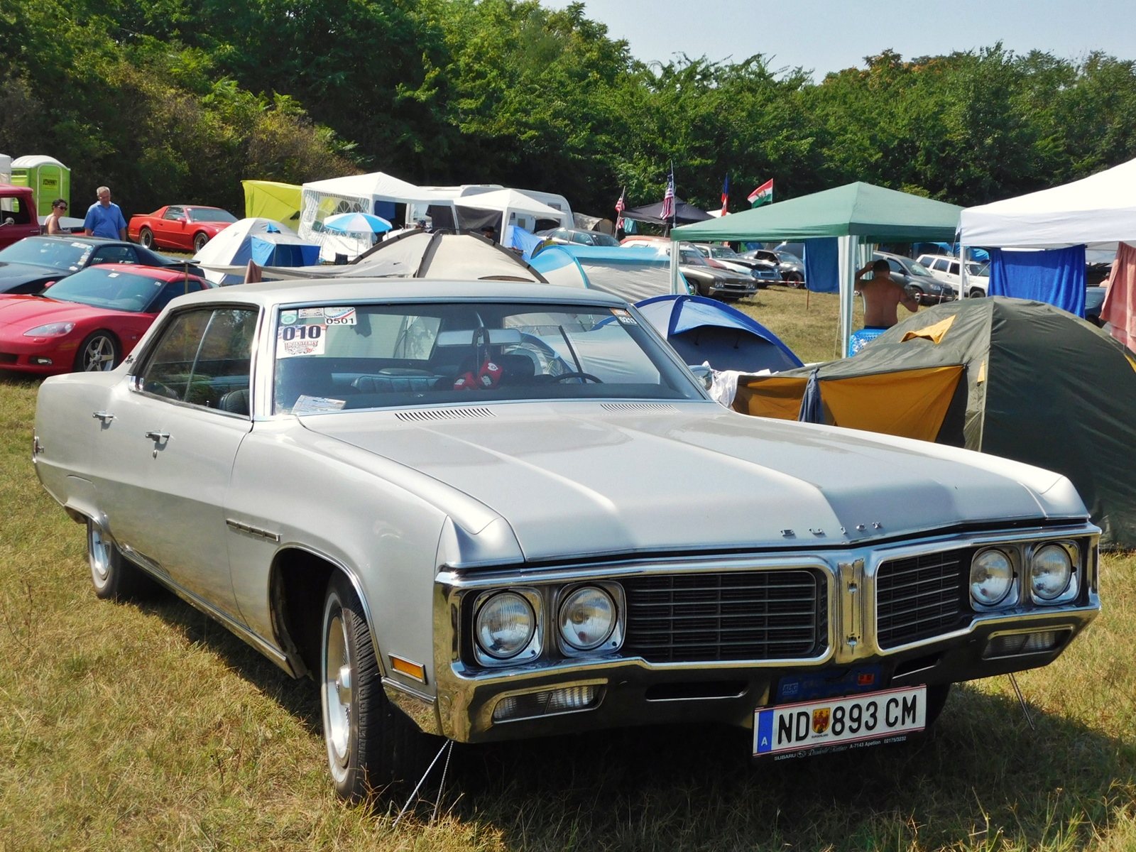 ND 893 CM, Buick Electra 3rd gen 1970 225 4-door Hardtop (48239/48439; C-body), 5th facelift, 1969–1970