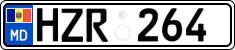 License plate of Moldova, Cars (2015)