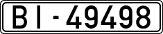 License plates of Spain, 1900 year series