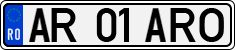 License plate of Romania, Regular plates