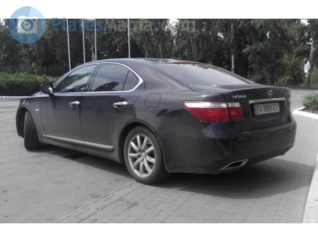 BA 8888 EX, Lexus LS