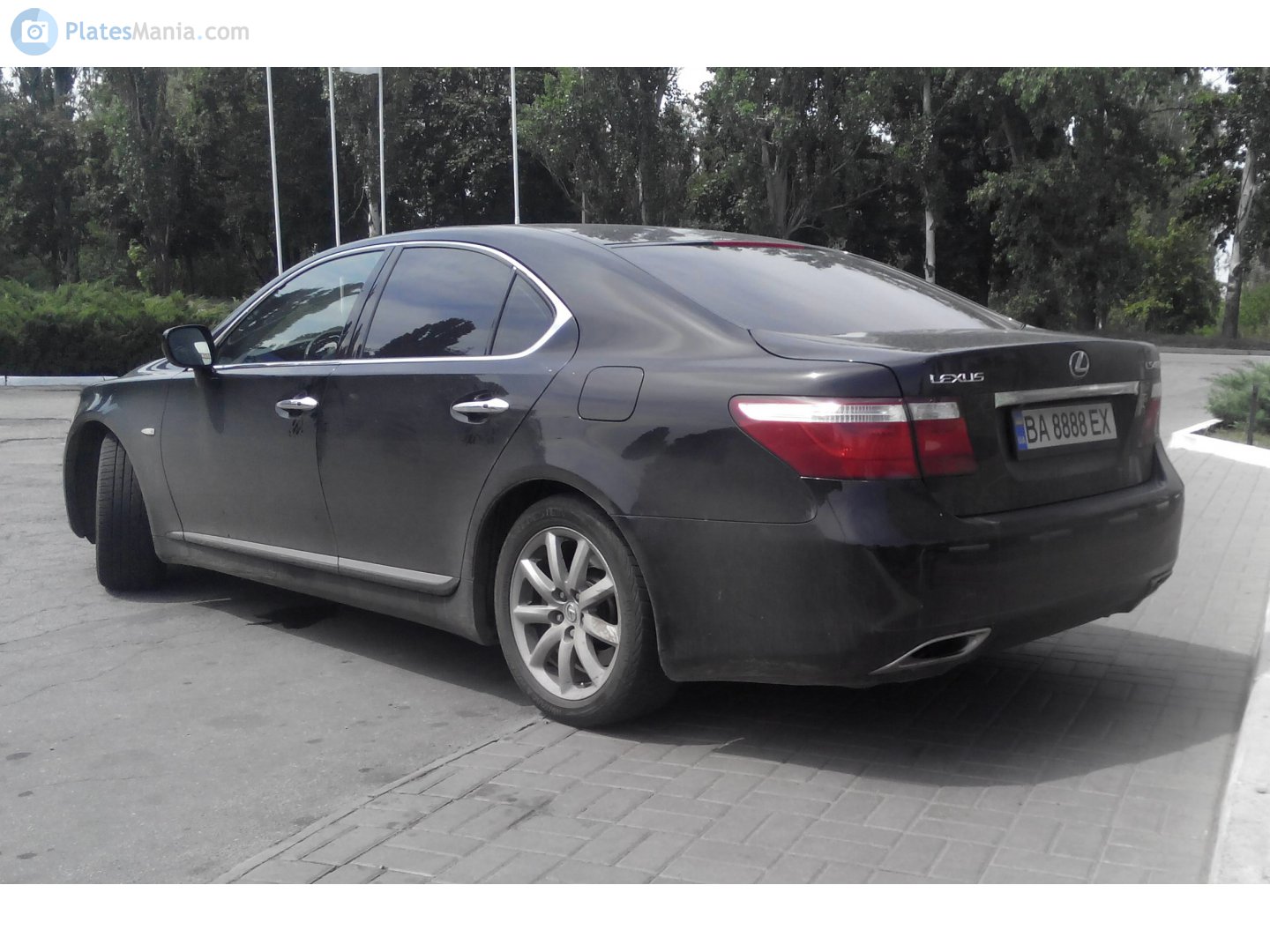 BA 8888 EX, Lexus LS 4th gen (XF40), 2006–2012