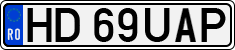 License plate of Romania, Regular plates
