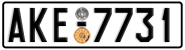 License plate of Greece, Cars