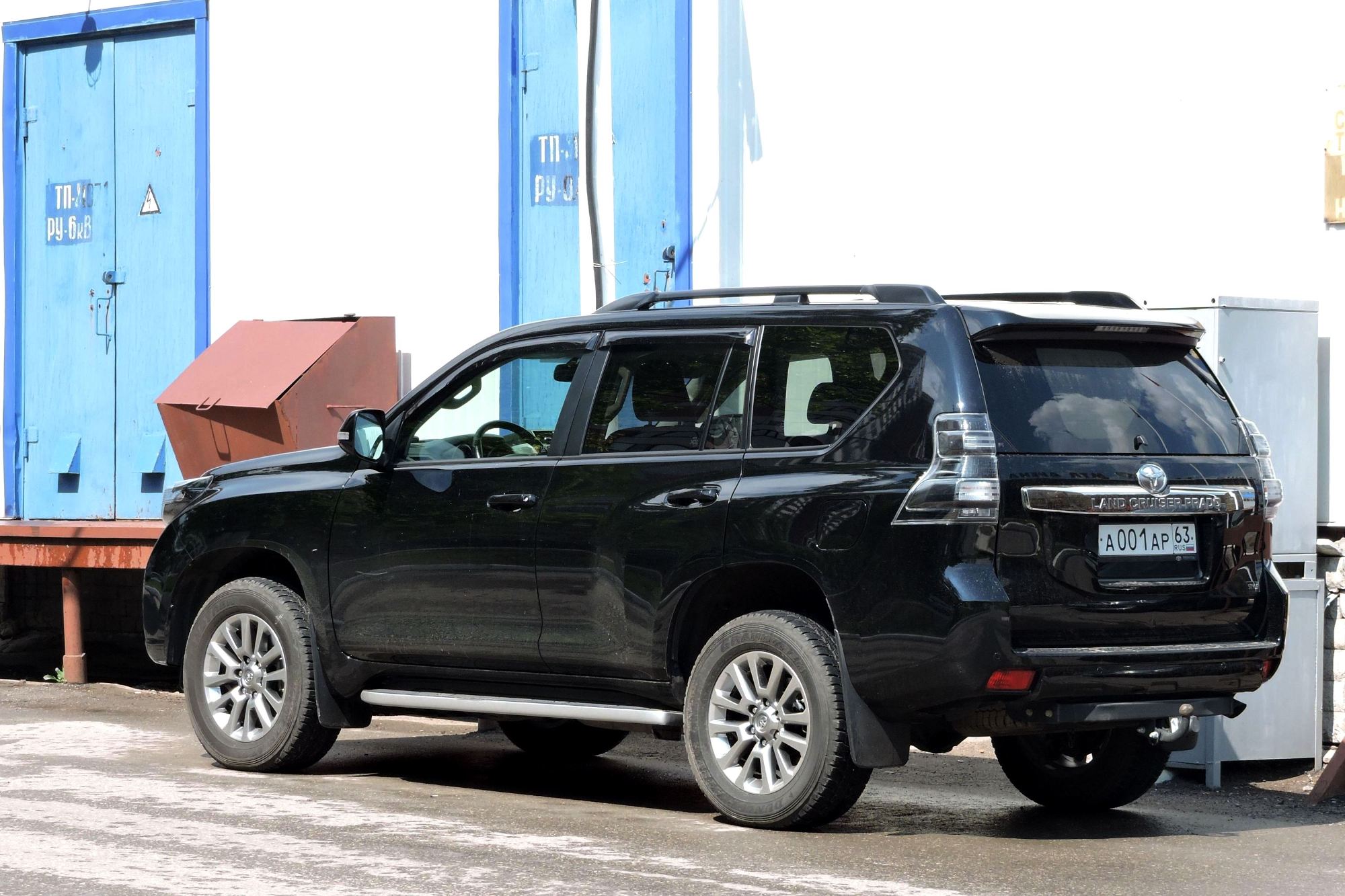 а 001 ар 63, Toyota Land Cruiser Prado 4th gen 5-door SUV (J150), 2nd facelift, 2017–2023