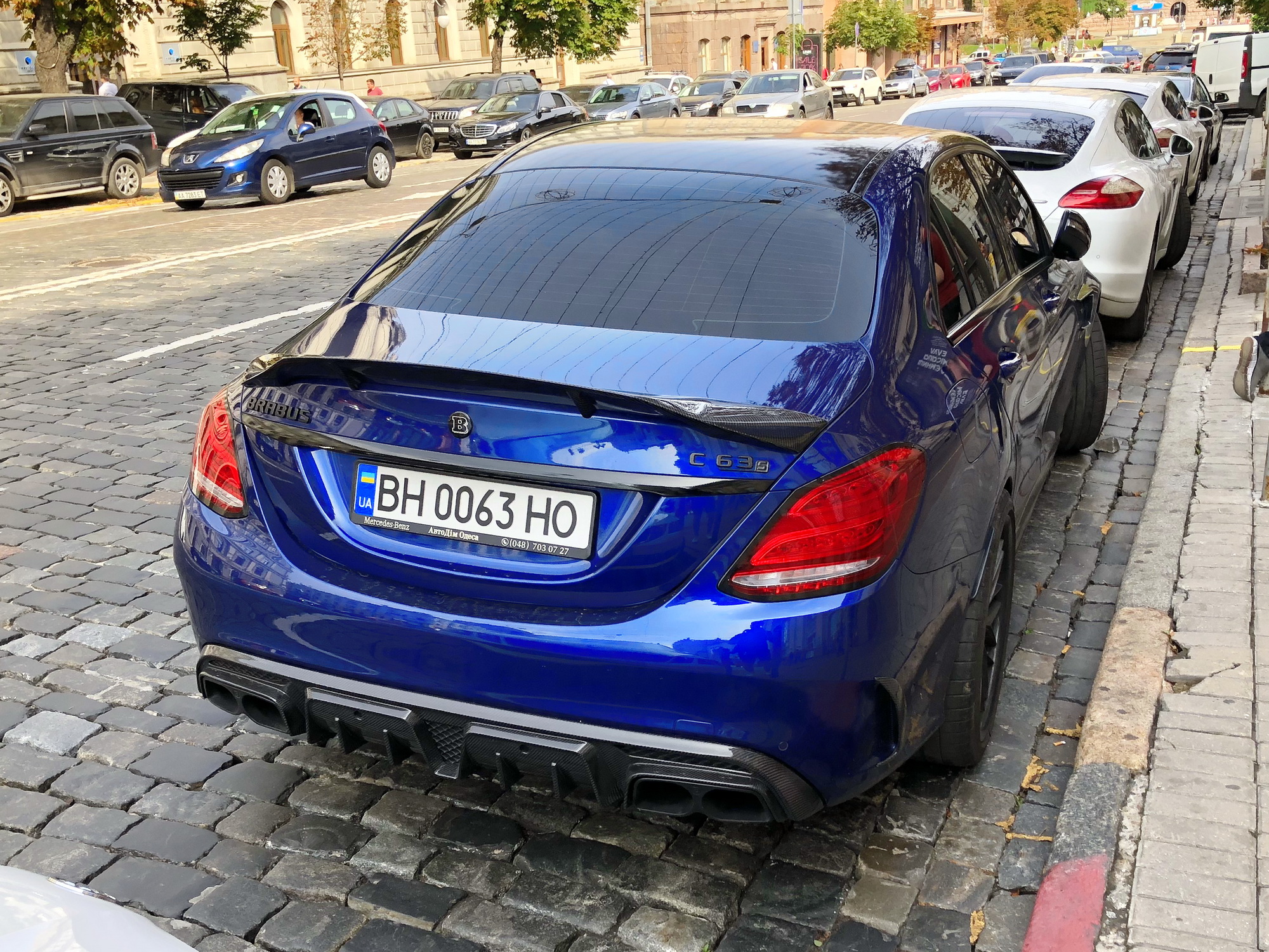 BH 0063 HO, Mercedes-Benz C-Klasse 4th gen Sedan (W205), 2014–2021