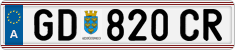 License plate of Austria, Regular plates