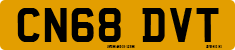 License plate of the United Kingdom, 2001 year system