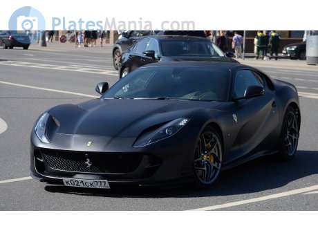 к021ск777, Ferrari 812