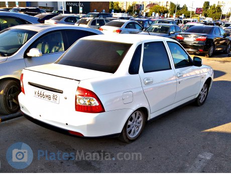к666мв82, Lada (VAZ) 2170 Priora