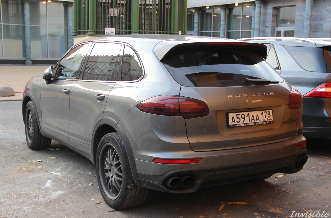 а 591 аа 178, Porsche Cayenne 2nd gen (958; 92A), facelift, 2014–2017