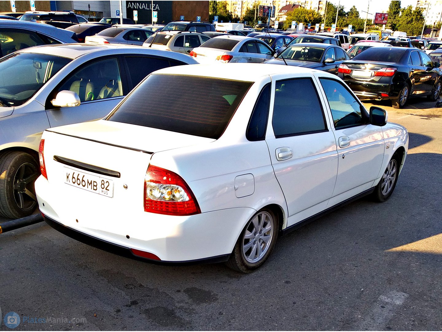 к 666 мв 82, Lada (VAZ) 2170 Priora 