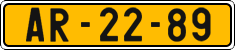 License plate of the Czech Republic, Commercial vehicles (1960)