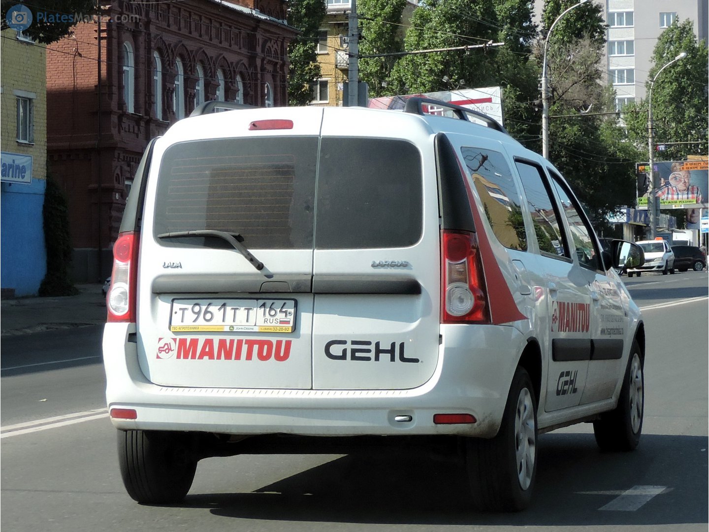 т 961 тт 164, Lada (VAZ) Largus 1st gen R90 (KS0/RS0), 2012­–2020