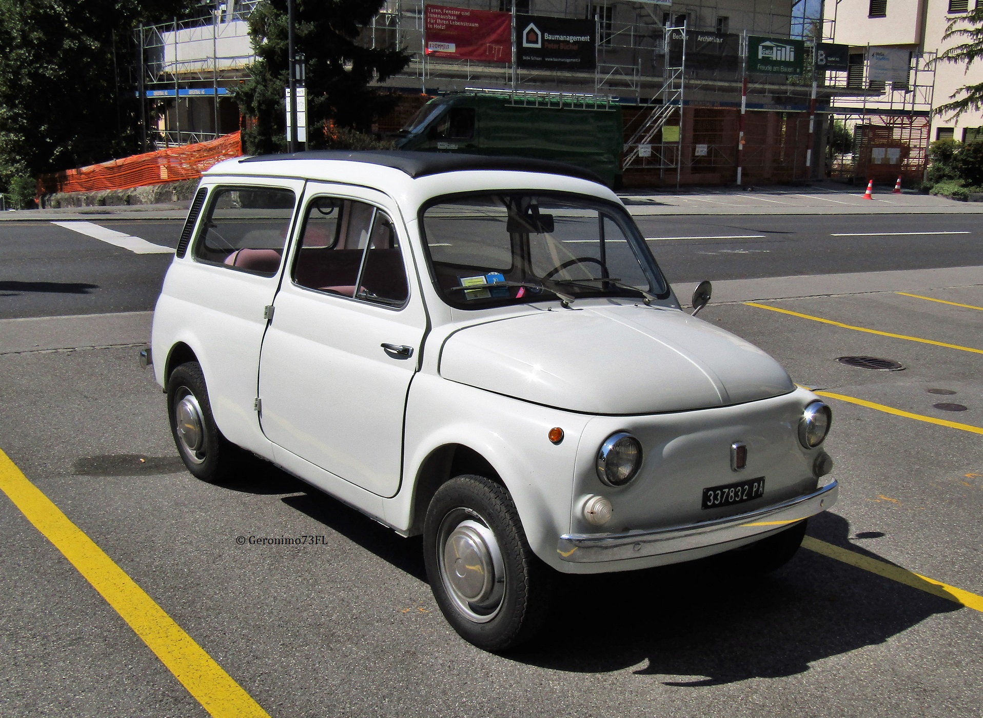 PA 337832, FIAT 500 1st gen 500 Giardiniera (110), 1960–1968