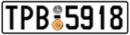 License plate of Greece, Cars