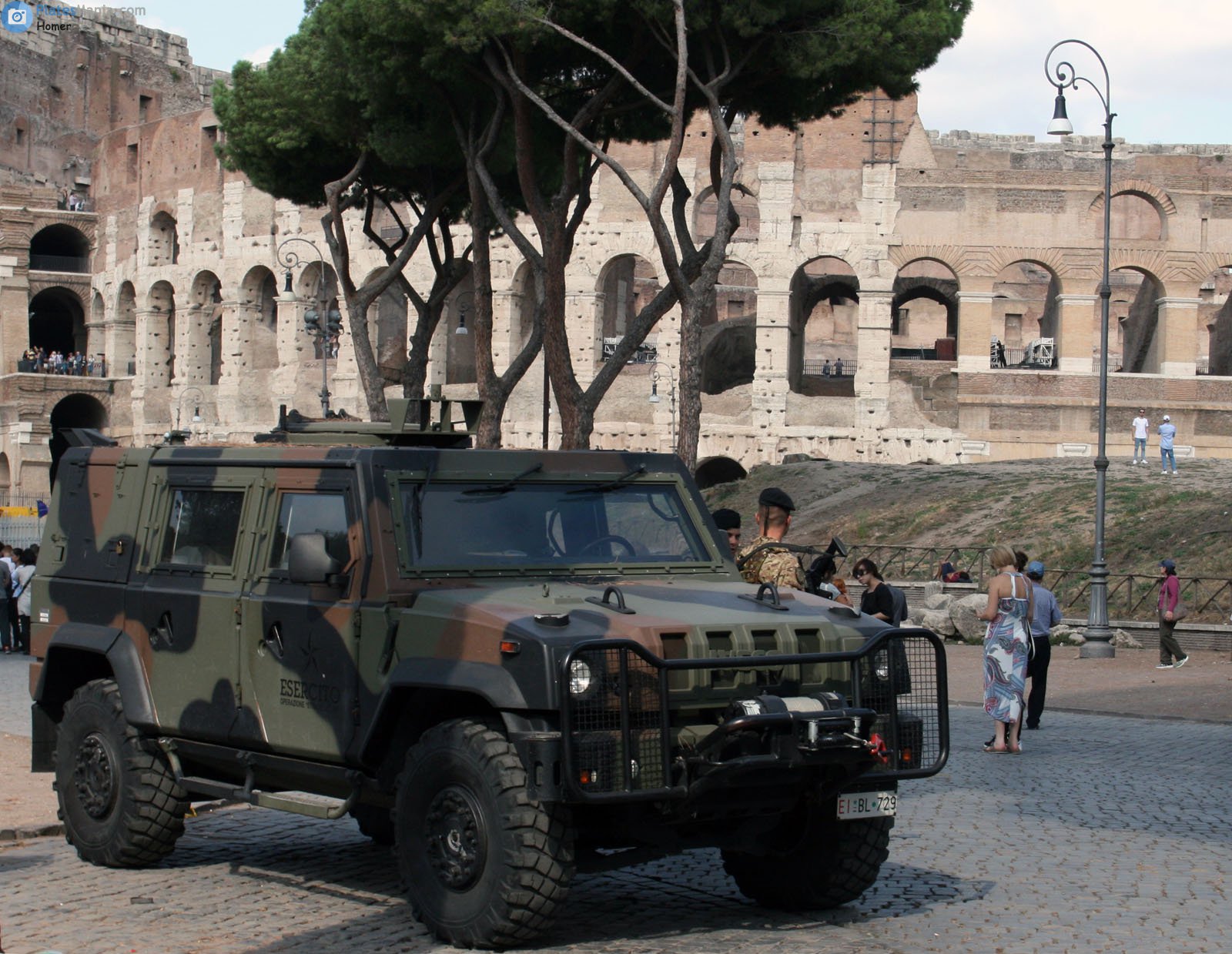 EI BL 729, Iveco LMV VTLM Lince (IT-market), 2001–2016