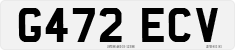 License plate of the United Kingdom, 1983 year system