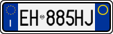License plate of Italy, Cars (1994 year series)