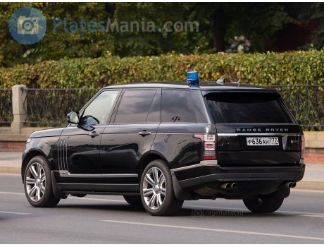 р636ан777, Land Rover Range Rover