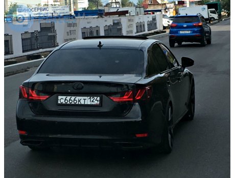 с666кт124, Lexus GS