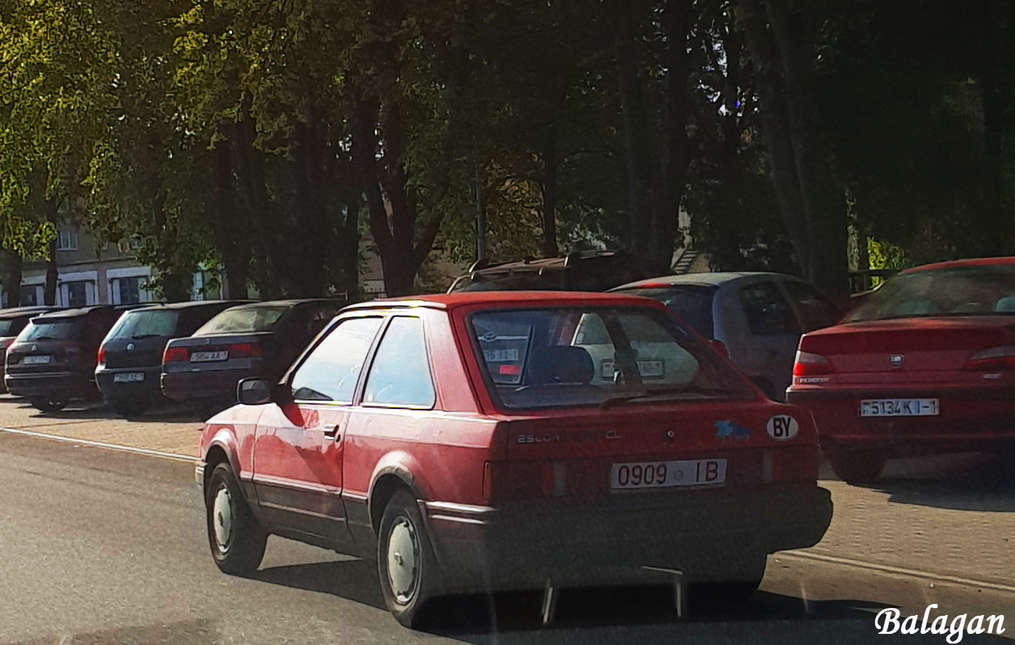 0909 IB, Ford Escort 4th gen 5-door Hatch (AAF; Global-market), 1986–1990 (–1992 for LATAM-market)