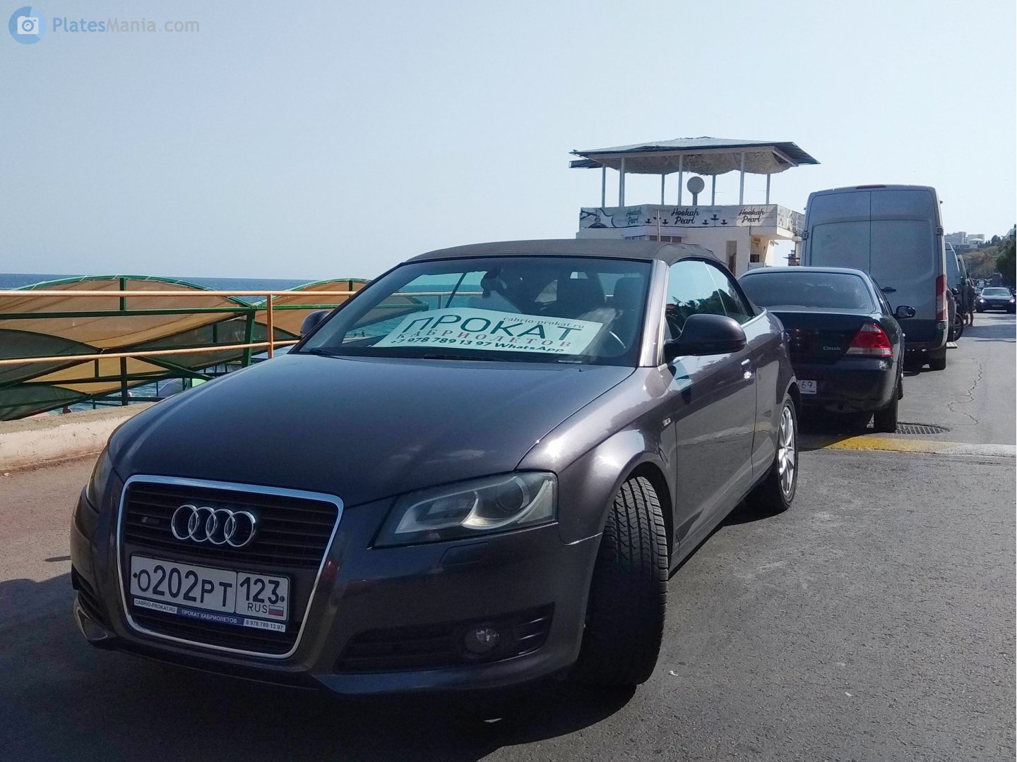 о 202 рт 123, Audi A3 2nd gen Cabriolet (8P7), 2008–2012