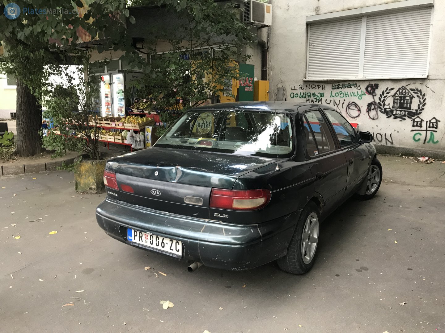 PR 006-ŽČ, Kia Sephia 1st gen Sedan (S), 1992–1997