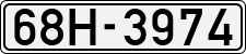 License plate of Vietnam, Cars