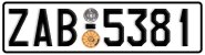 License plate of Greece, Cars
