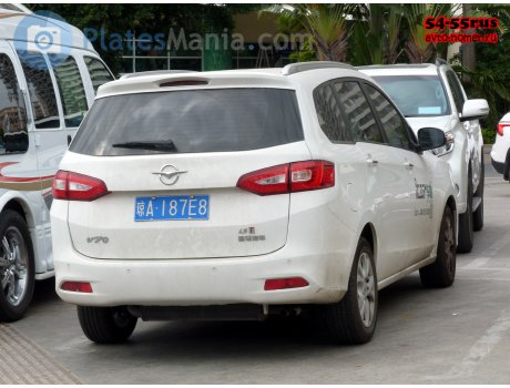 琼A·187E8, Haima V70
