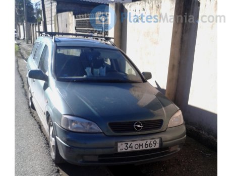 34 OM 669, Opel Astra