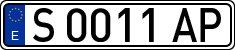 License plates of Spain, 1971 year series