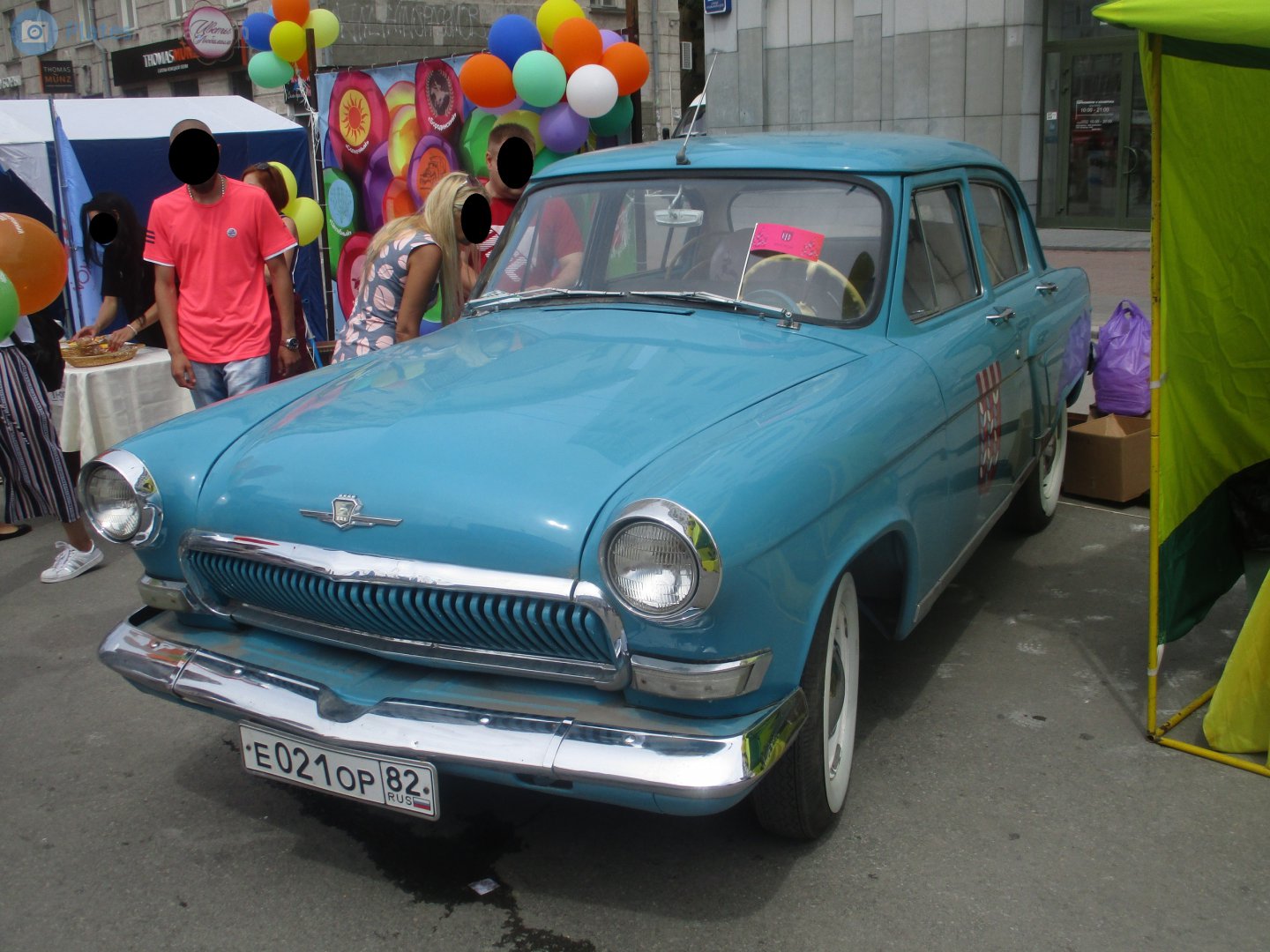 е 021 ор 82, GAZ 21 Волга 